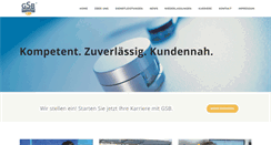 Desktop Screenshot of gsb-online.de