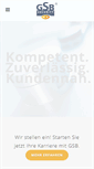 Mobile Screenshot of gsb-online.de